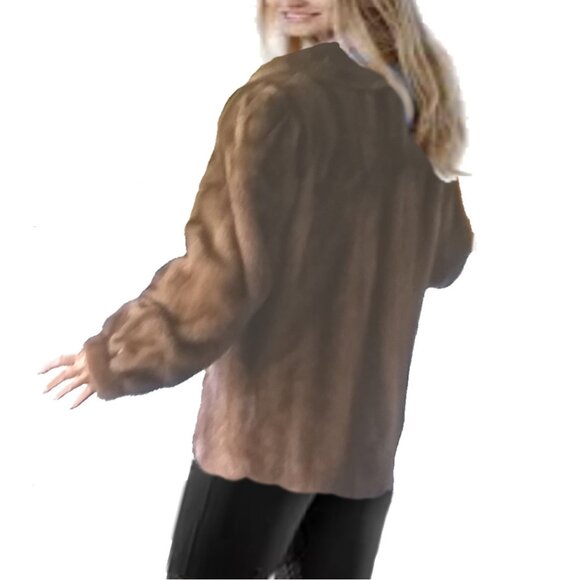 Pappas Genuine Mink Fur Coat - Picture 3 of 16